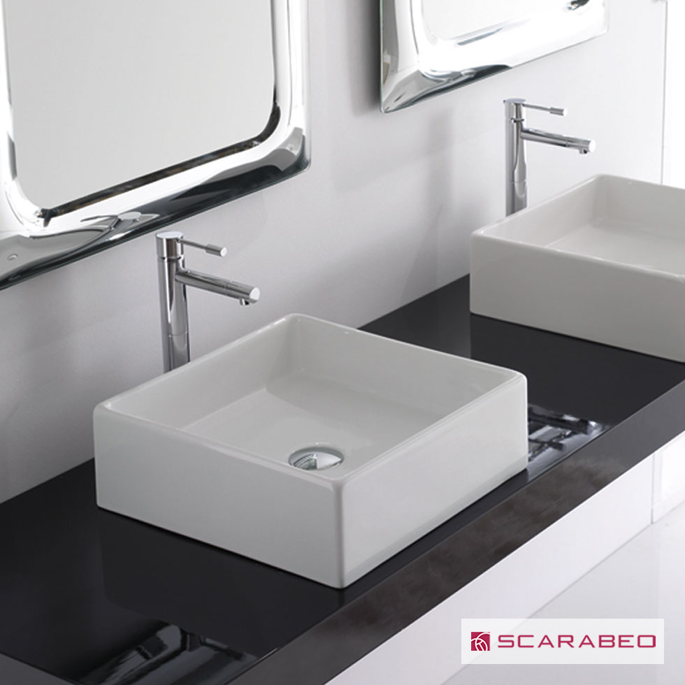 ΝΙΠΤΗΡΑΣ TEOREMA/40 39x39 SCARABEO WHITE