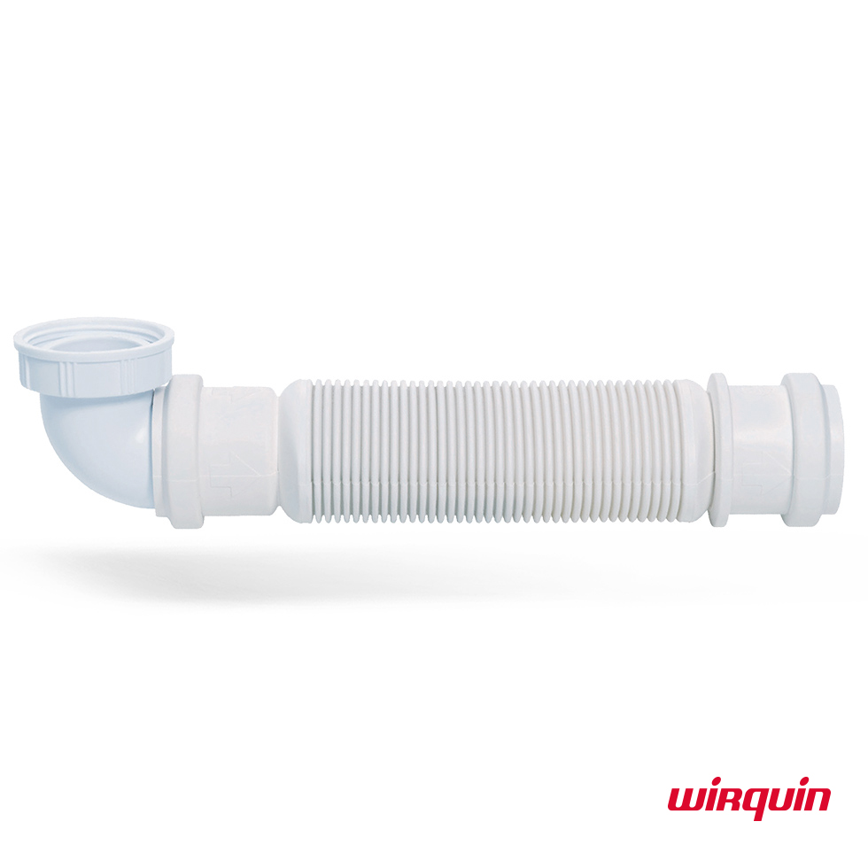 ΣΙΦΩΝ SENZO 1 1/2" ΓΙΑ ΝΕΡΟΧΥΤΗ WHITE