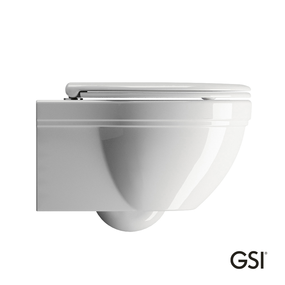 ΚΟΜΠΛΕ ΚΡΕΜ.ΛΕΚΑΝΗ CLASSIC/55 + ΚΑΛ. MS87C ΛΕΥΚΟ SOFT-CLOSE GSI