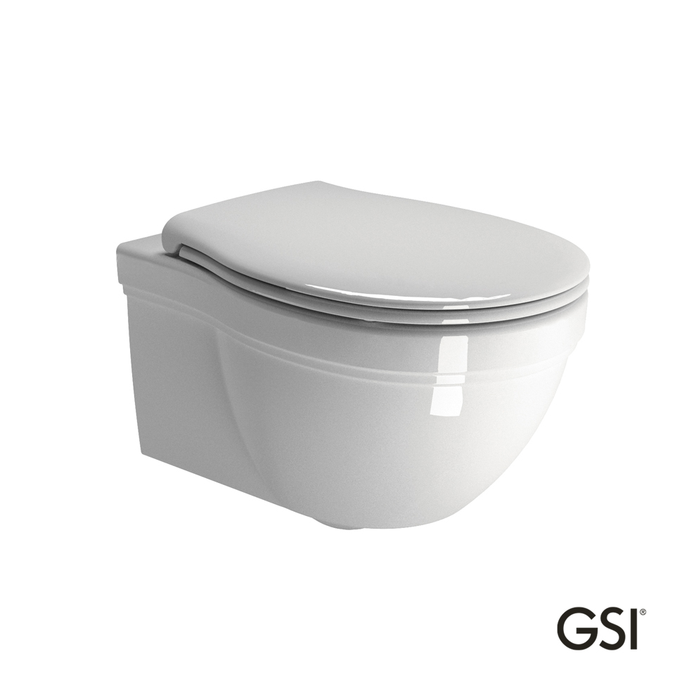 ΚΟΜΠΛΕ ΚΡΕΜ.ΛΕΚΑΝΗ CLASSIC/55 + ΚΑΛ. MS87C ΛΕΥΚΟ SOFT-CLOSE GSI