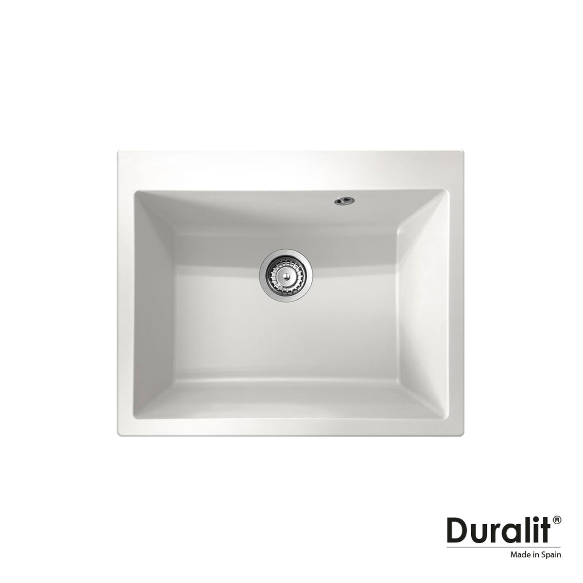 ΝΕΡΟΧΥΤΗΣ ΣΥΝΘΕΤΙΚΟΣ 60x50 DURALIT WHITE