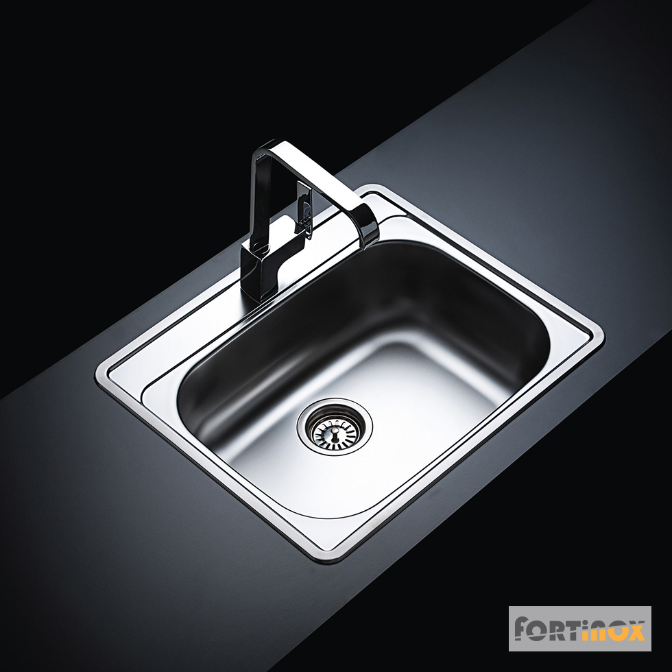 ΝΕΡΟΧΥΤΗΣ VALLEY 60x50 FORTINOX INOX ΛΕΙΟ