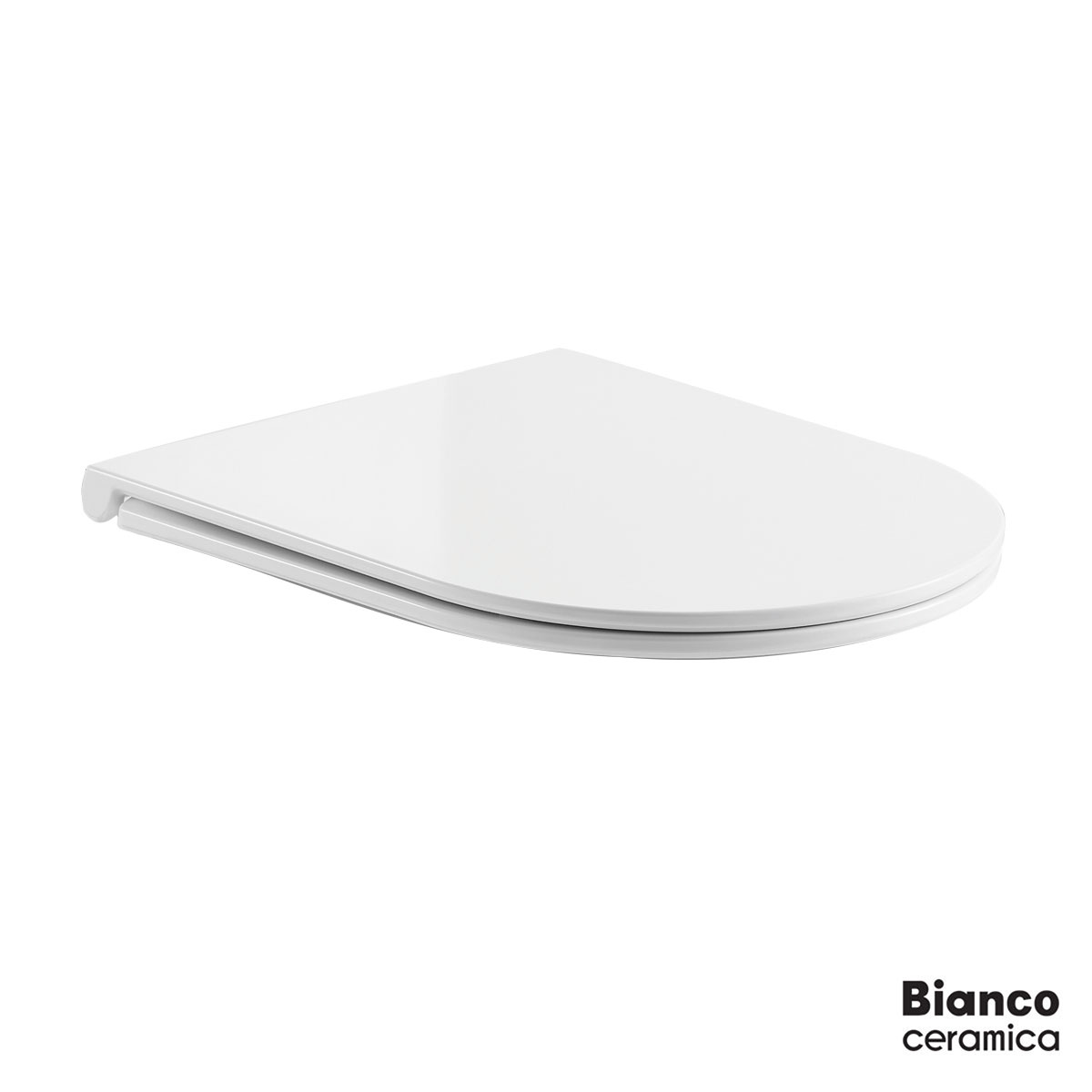 ΚΑΛΥΜΜΑ BELLA BL120 SLIM SOFT-CLOSE BIANCO CERAMICA WHITE