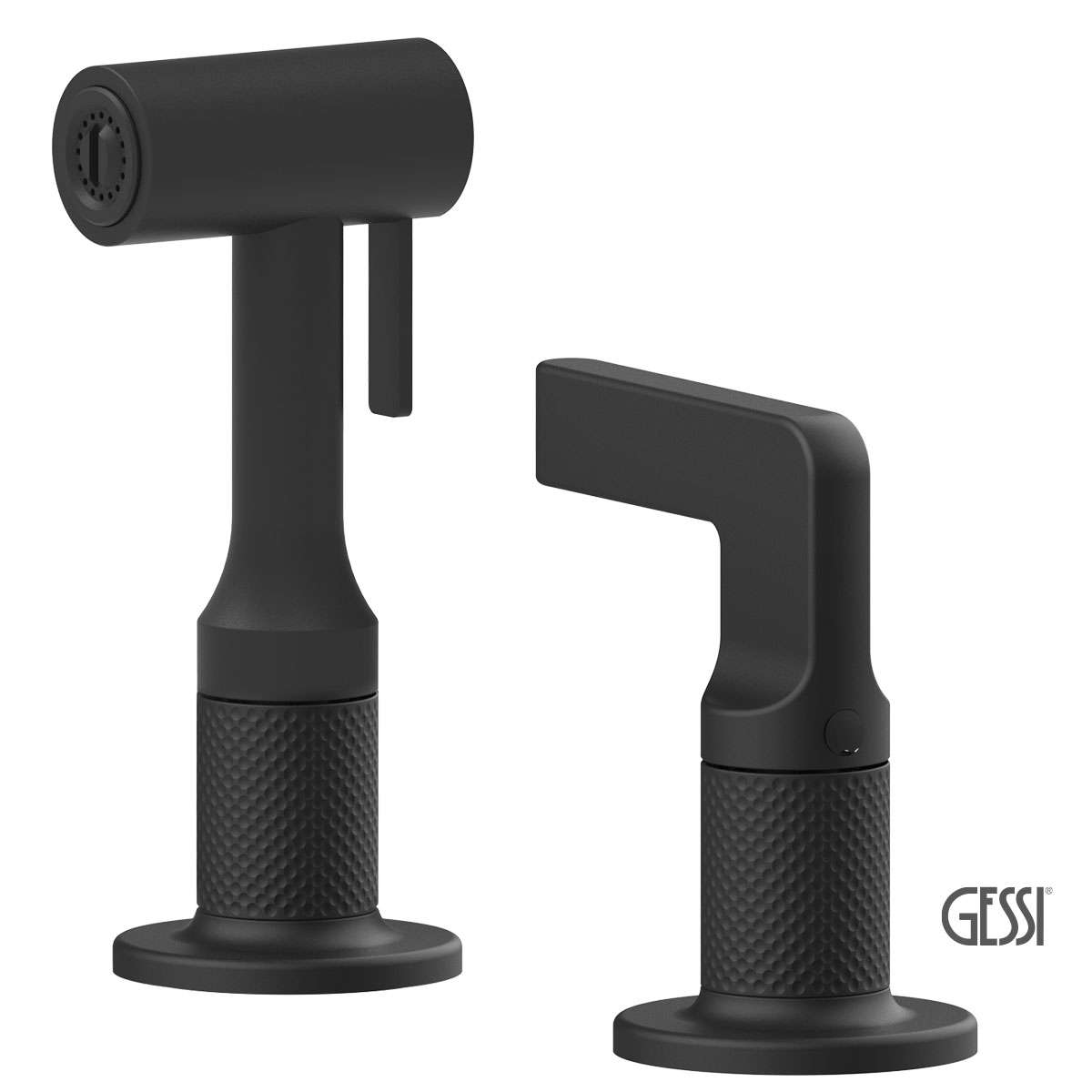 ΜΠΑΤ.ΝΕΡΟΧ. 4 ΟΠΩΝ INCISO GESSI BLACK MATT