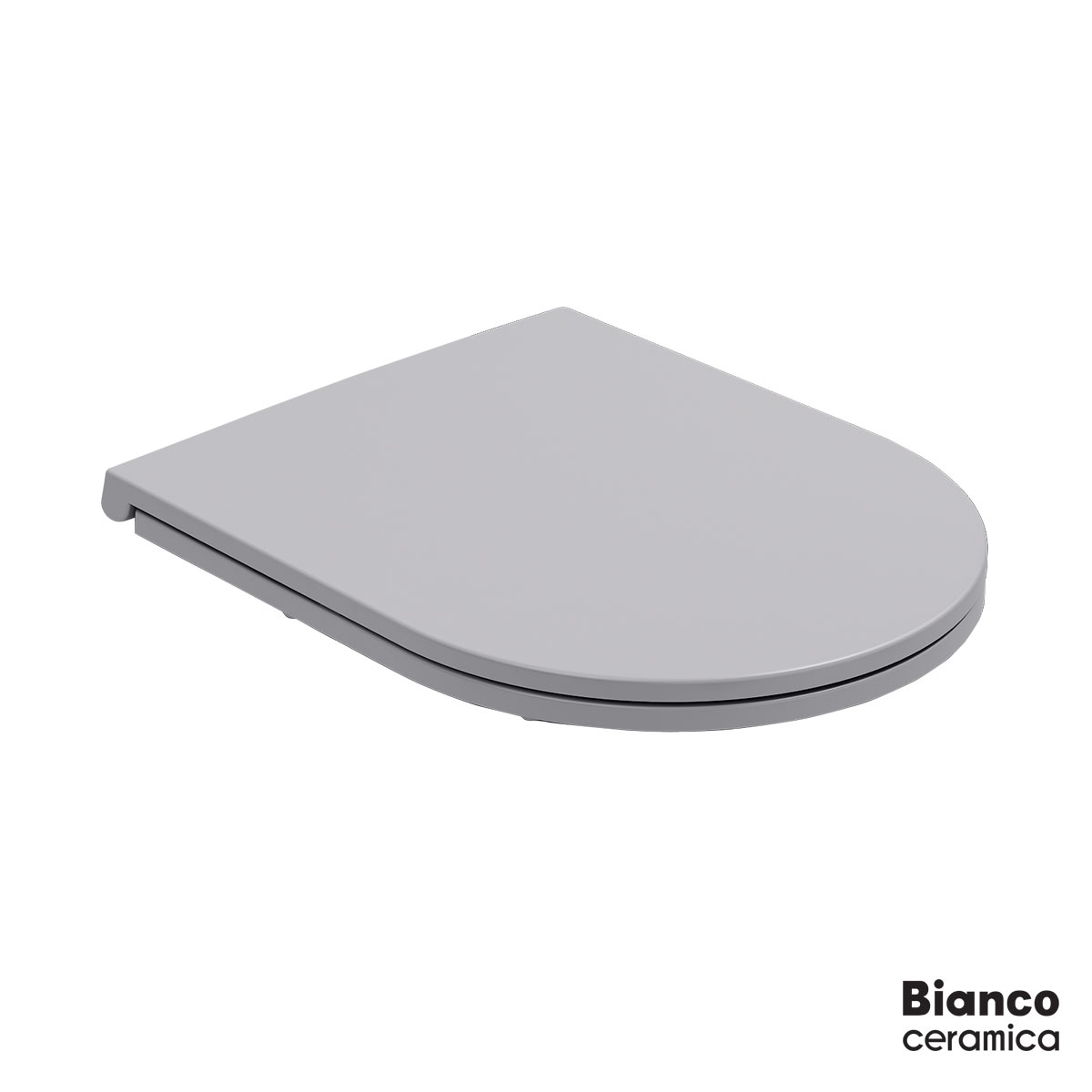 ΚΑΛ.ΛΕΚ.SLIM SOFT CLOSE BIANCO CERAMICA STONE GREY/CHR