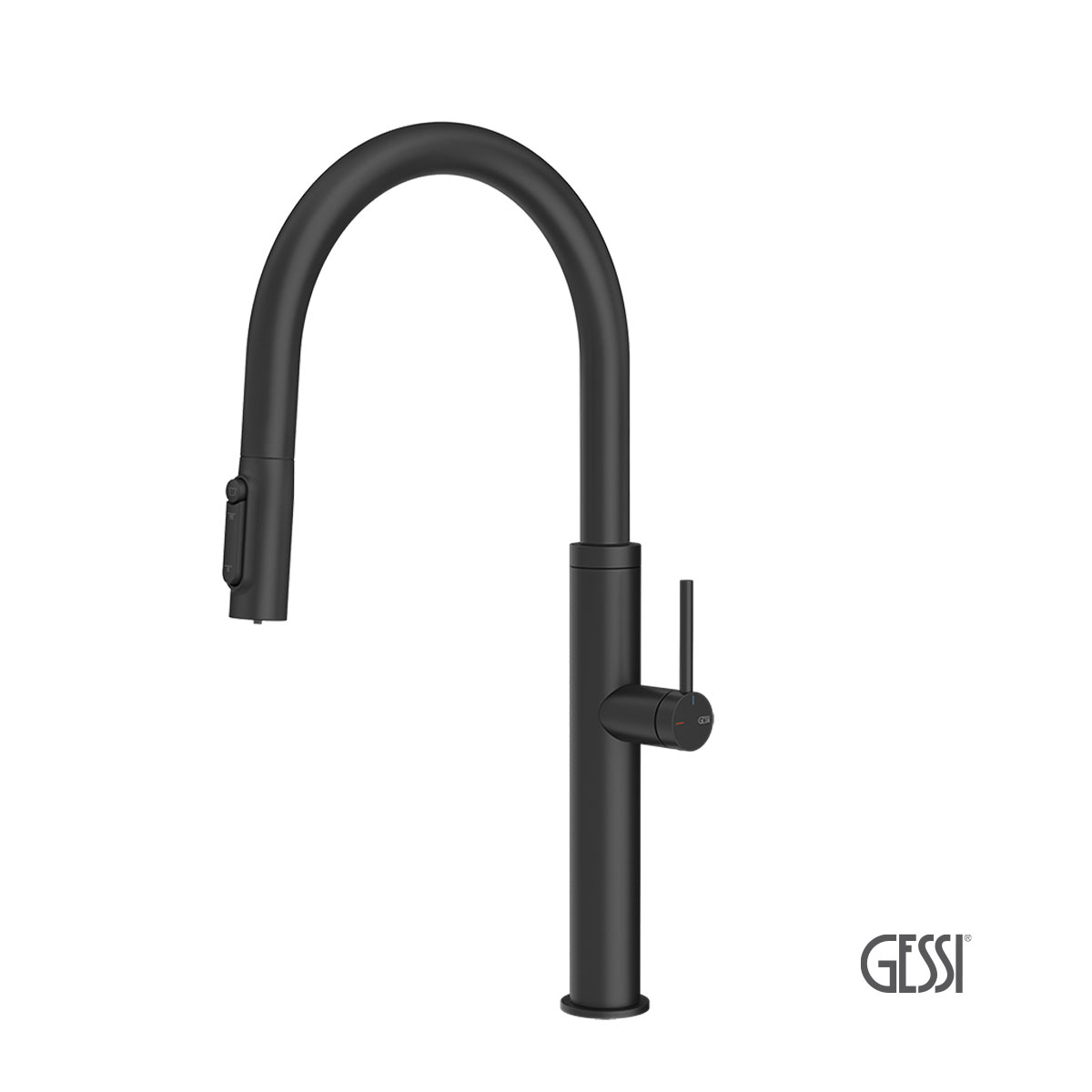 ΜΠΑΤ.ΝΕΡΟΧ. FLESSA GESSI BLACK MATT