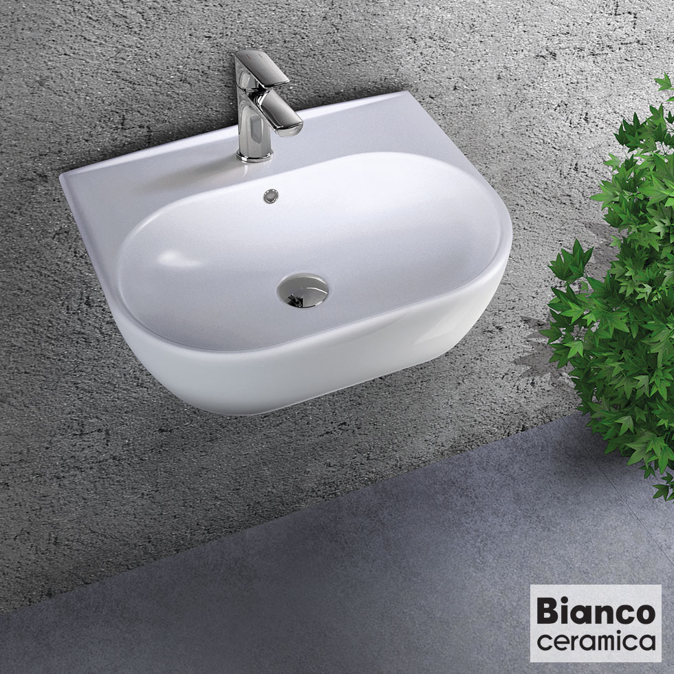 ΝΙΠΤΗΡΑΣ STUDIO 51x42 BIANCO CERAMICA WHITE