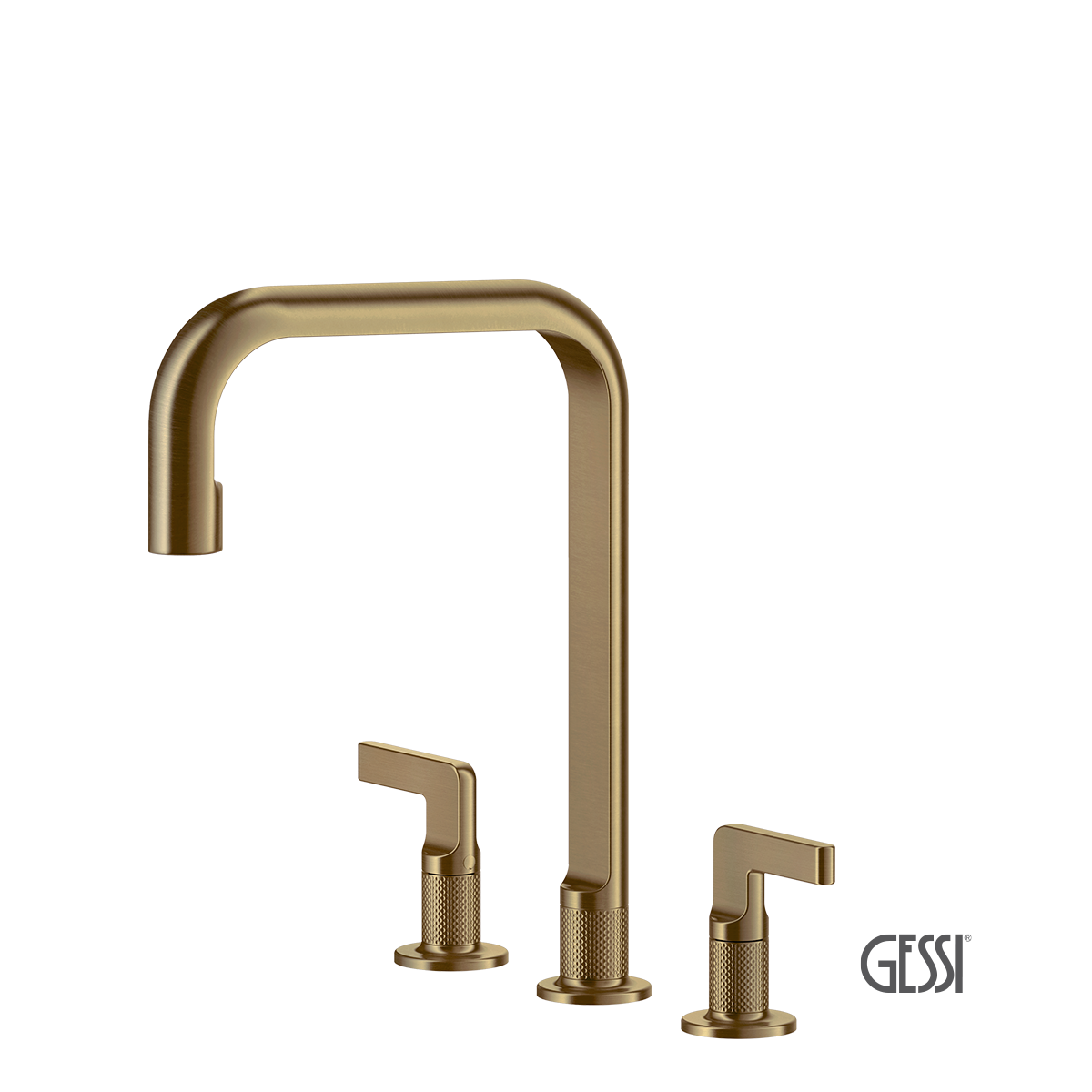 ΜΠΑΤ.ΝΕΡΟΧ.3 ΟΠΩΝ INCISO GESSI INOX316 WARM BRONZE BRUSHED PVD