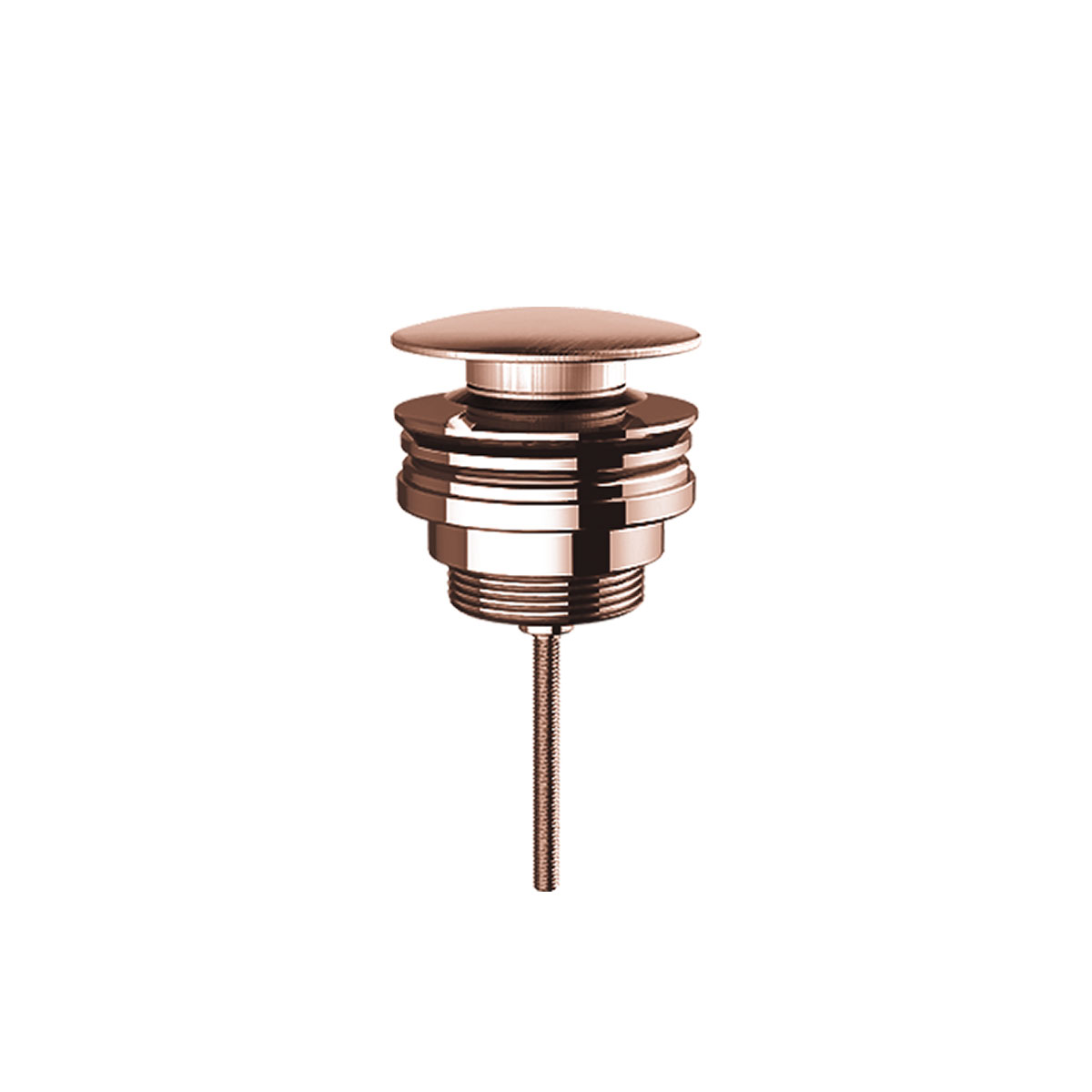 ΒΑΛΒΙΔΑ ΝΙΠΤΗΡΟΣ CLIC-CLAC VOSS INOX PVD ROSE-GOLD BRUSHED