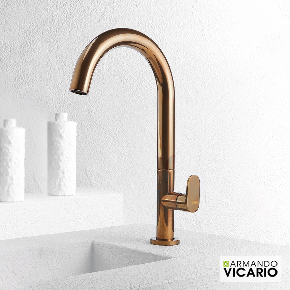 ΜΠΑΤ.ΝΙΠΤ. ΥΨΗΛΗ SLIM VICARIO NATURAL BRASS