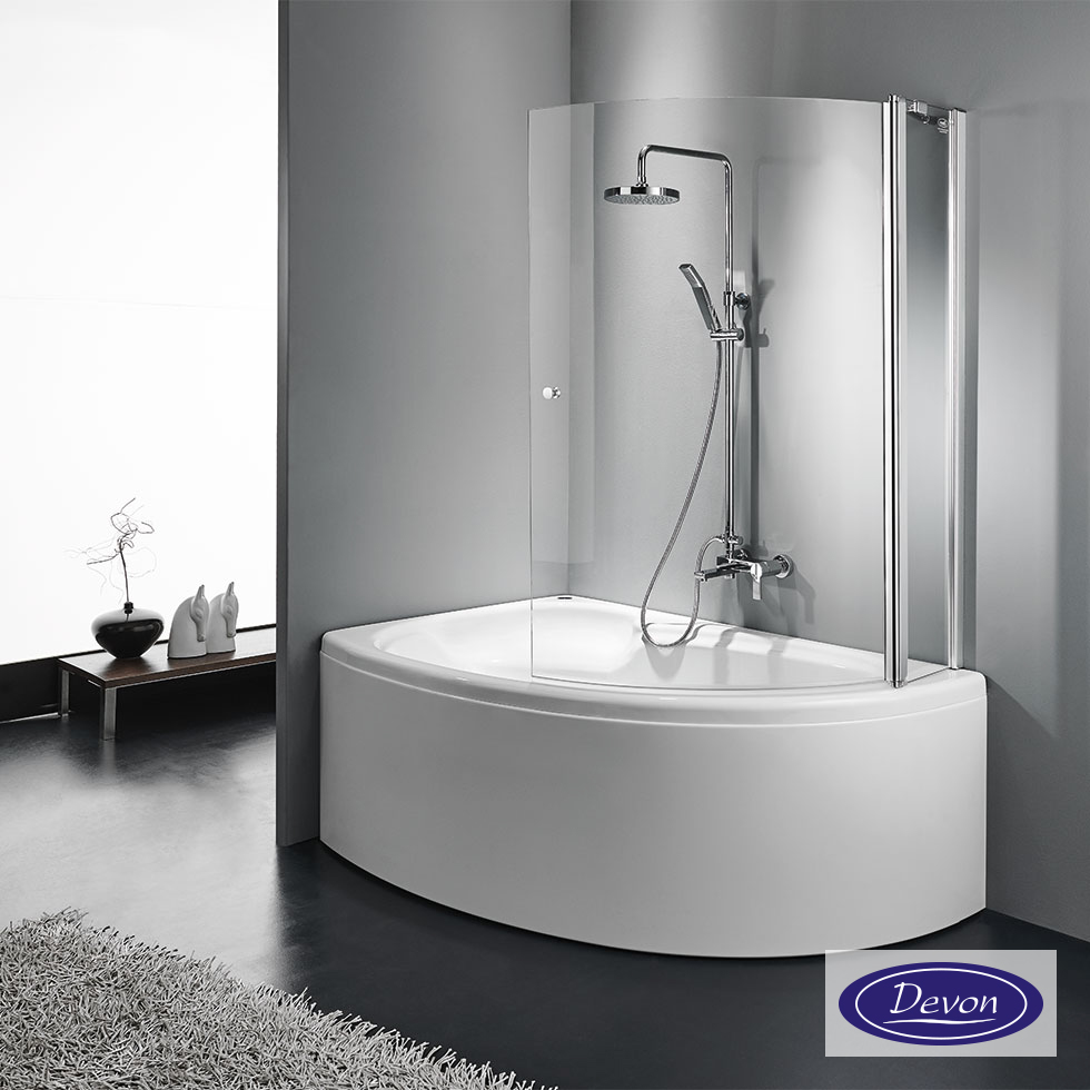 ΔΙΠΤΥΧΟ ΜΠΑΝΙΕΡΑΣ ΚΥΡΤΟ 120εκ PRIMUS-PLUS DEVON CLEAR