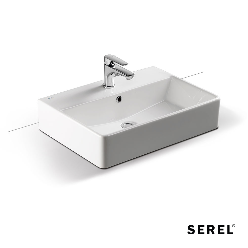 ΝΙΠΤΗΡΑΣ TETRA 60x42 (1 οπή) SEREL WHITE
