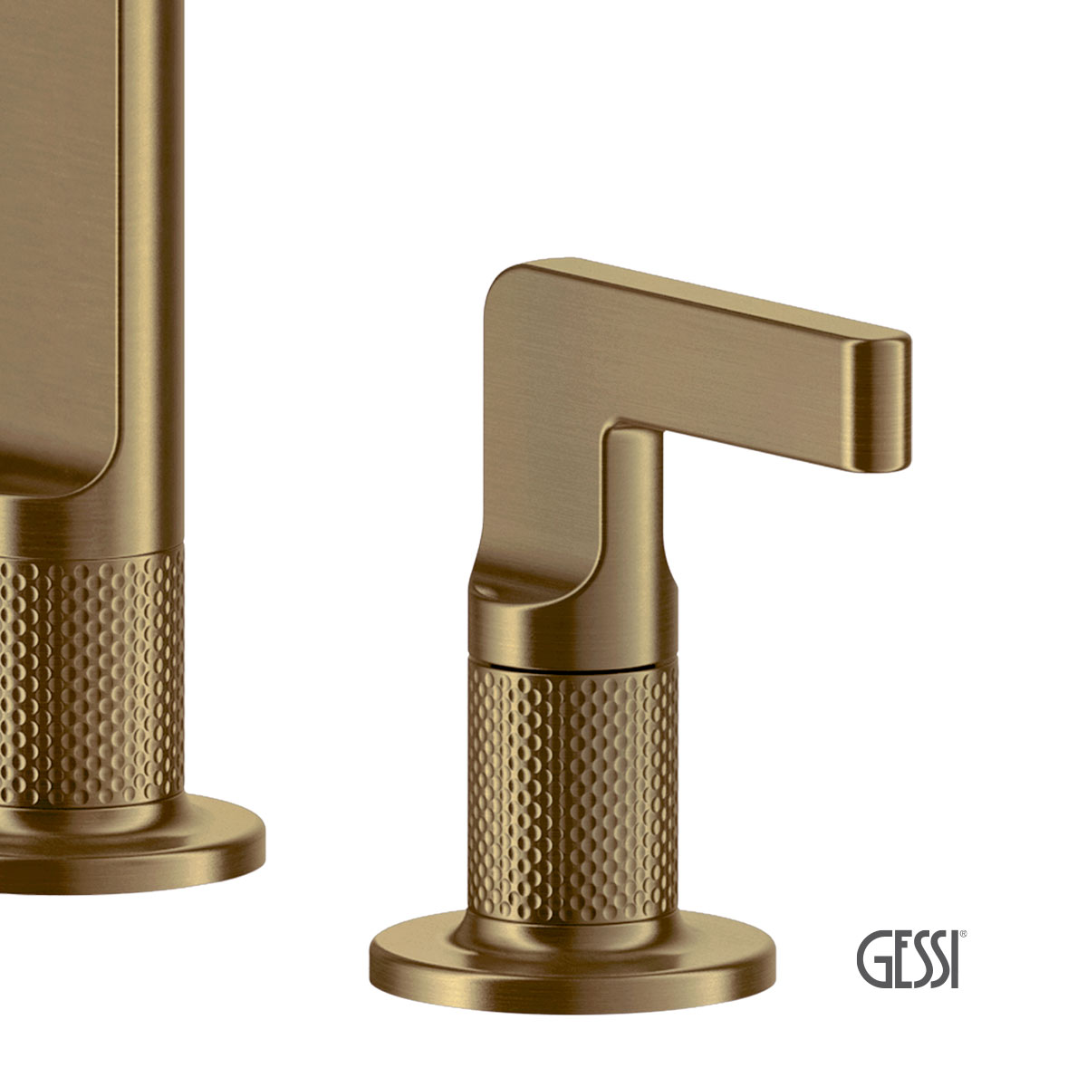 ΜΠΑΤ.ΝΕΡΟΧ.3 ΟΠΩΝ INCISO GESSI INOX316 WARM BRONZE BRUSHED PVD