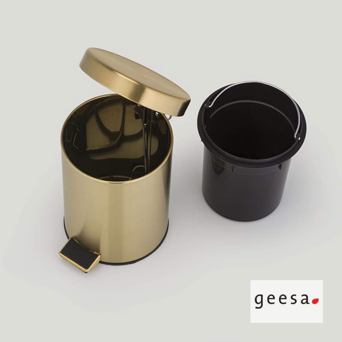 ΧΑΡΤΟΔΟΧ.ΕΠΙΔΑΠ.3L GEESA INOX PVD BRUSHED GOLD