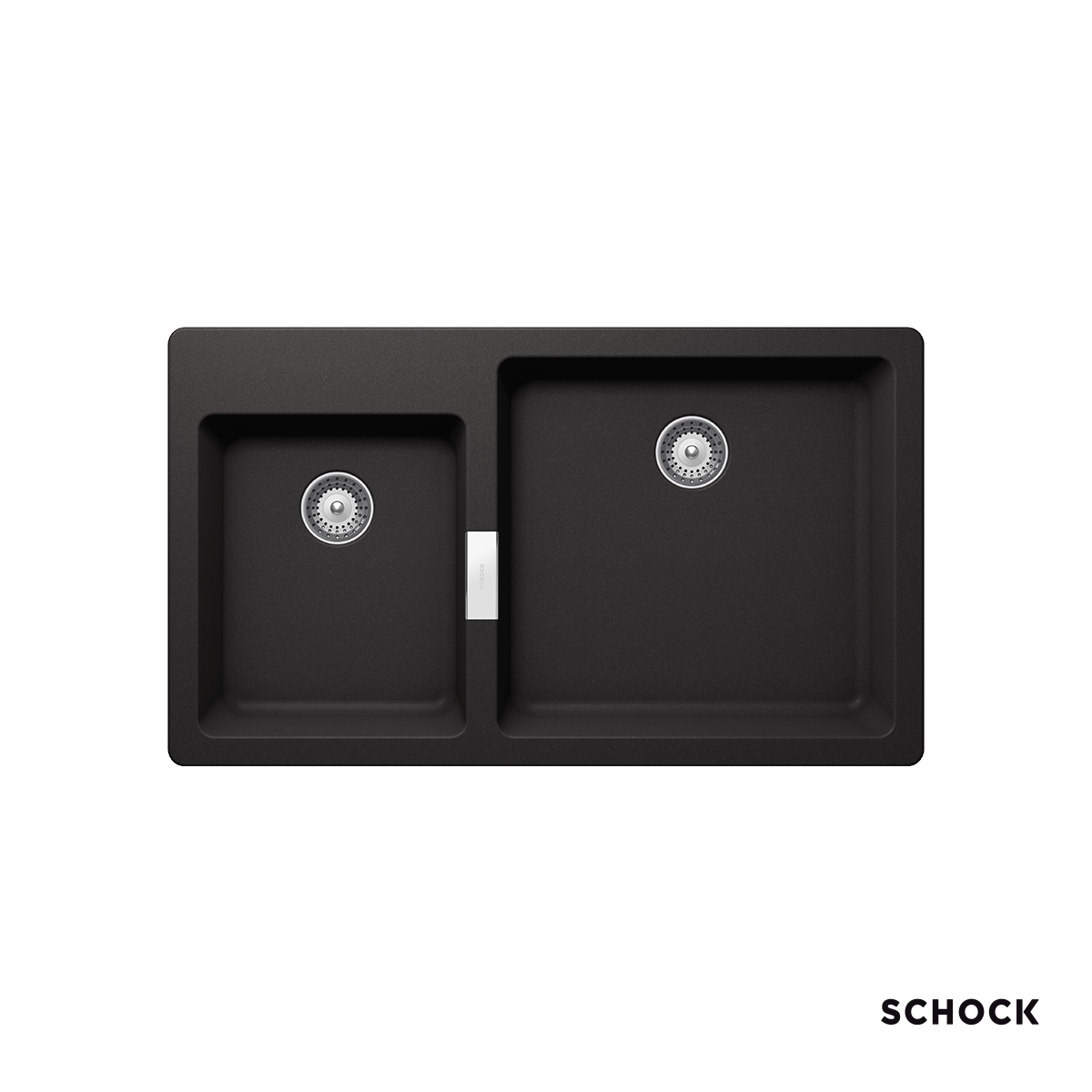 ΝΕΡΟΧ.MANHATTAN 86x50 SCHOCK CRISTALITE NERO GR