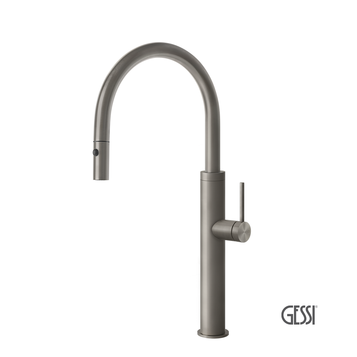 ΜΠΑΤ.ΝΕΡΟΧ. GESSI INOX316 STEEL BRUSHED
