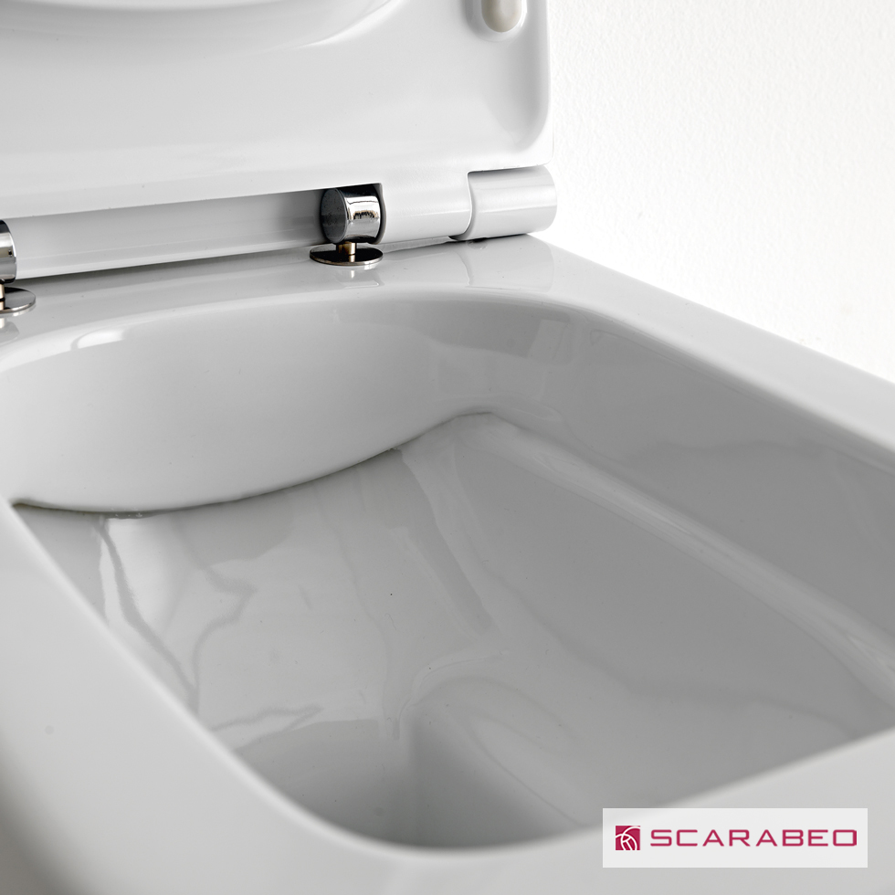 ΚΟΜΠΛΕ ΚΡΕΜ.ΛΕΚ+ΚΑΛ.ΑΠΟΣΠ.SLIM S/C TEOREMA/52 CLEAN-FLUSH SCARABEO WHITE