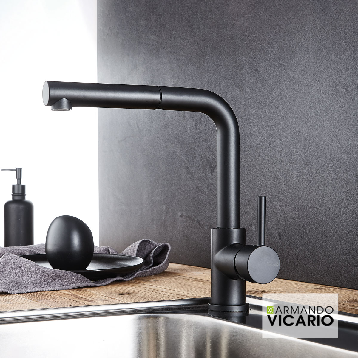 ΜΠΑΤ.ΝΕΡΟΧ. FLUO VICARIO BLACK MATT