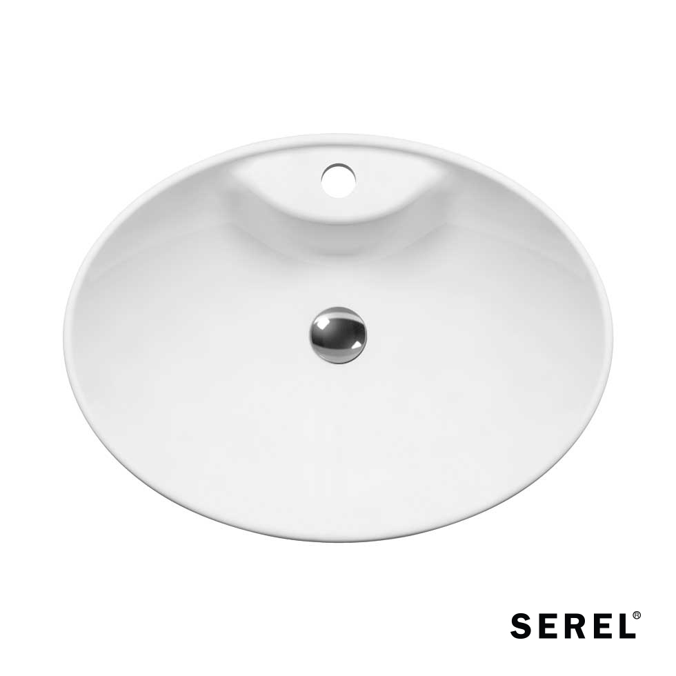 ΝΙΠΤΗΡΑΣ 55x41 (1 οπή) SEREL WHITE