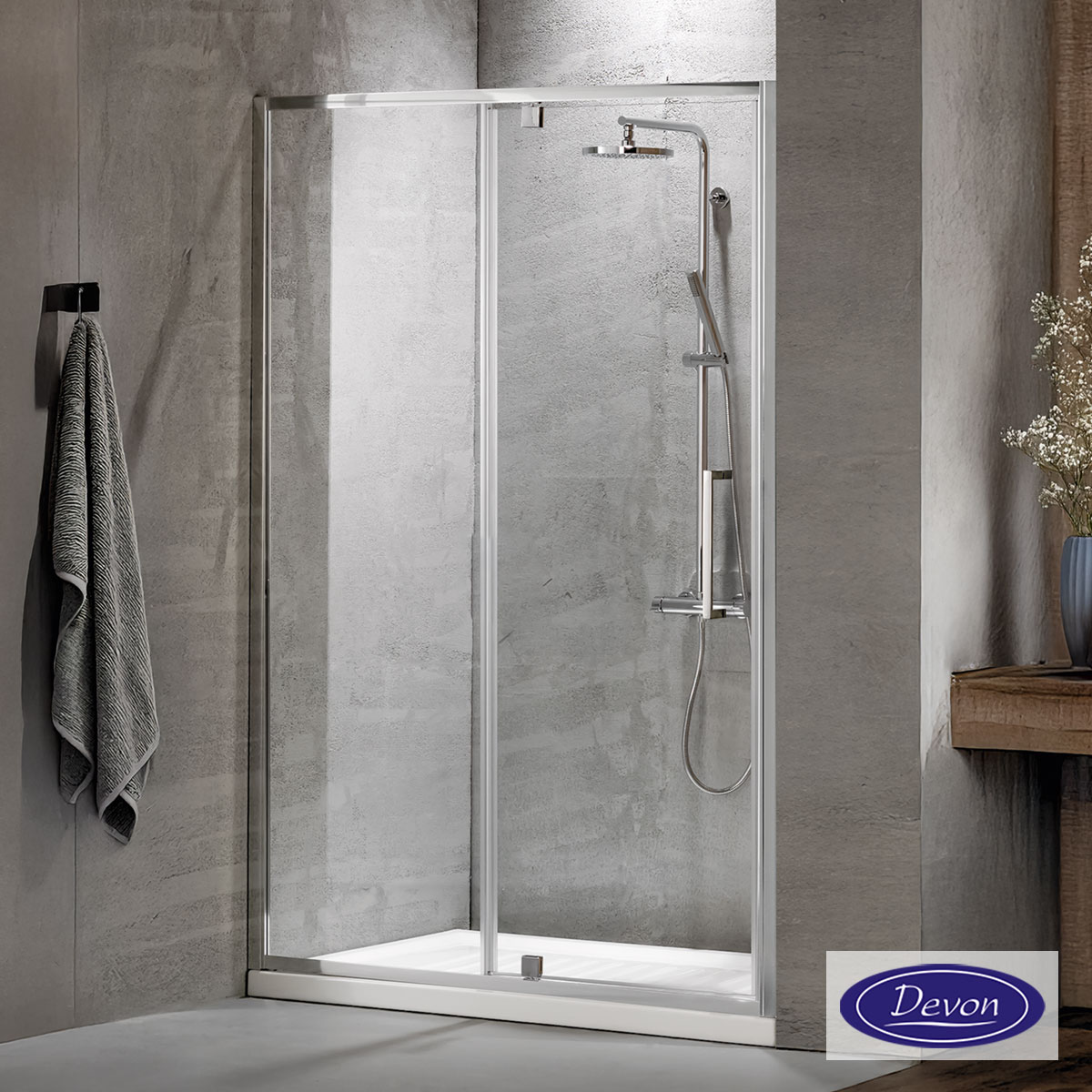 PIVOT+INFILL PRIMUS-PLUS 120 (117-121εκ) H.195 DEVON CLEAN-GLASS