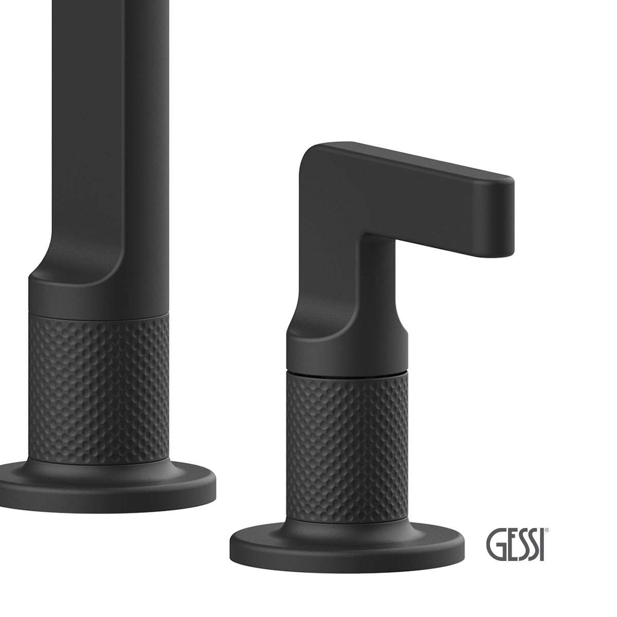 ΜΠΑΤ.ΝΕΡΟΧ. 3 ΟΠΩΝ INCISO GESSI BLACK MATT