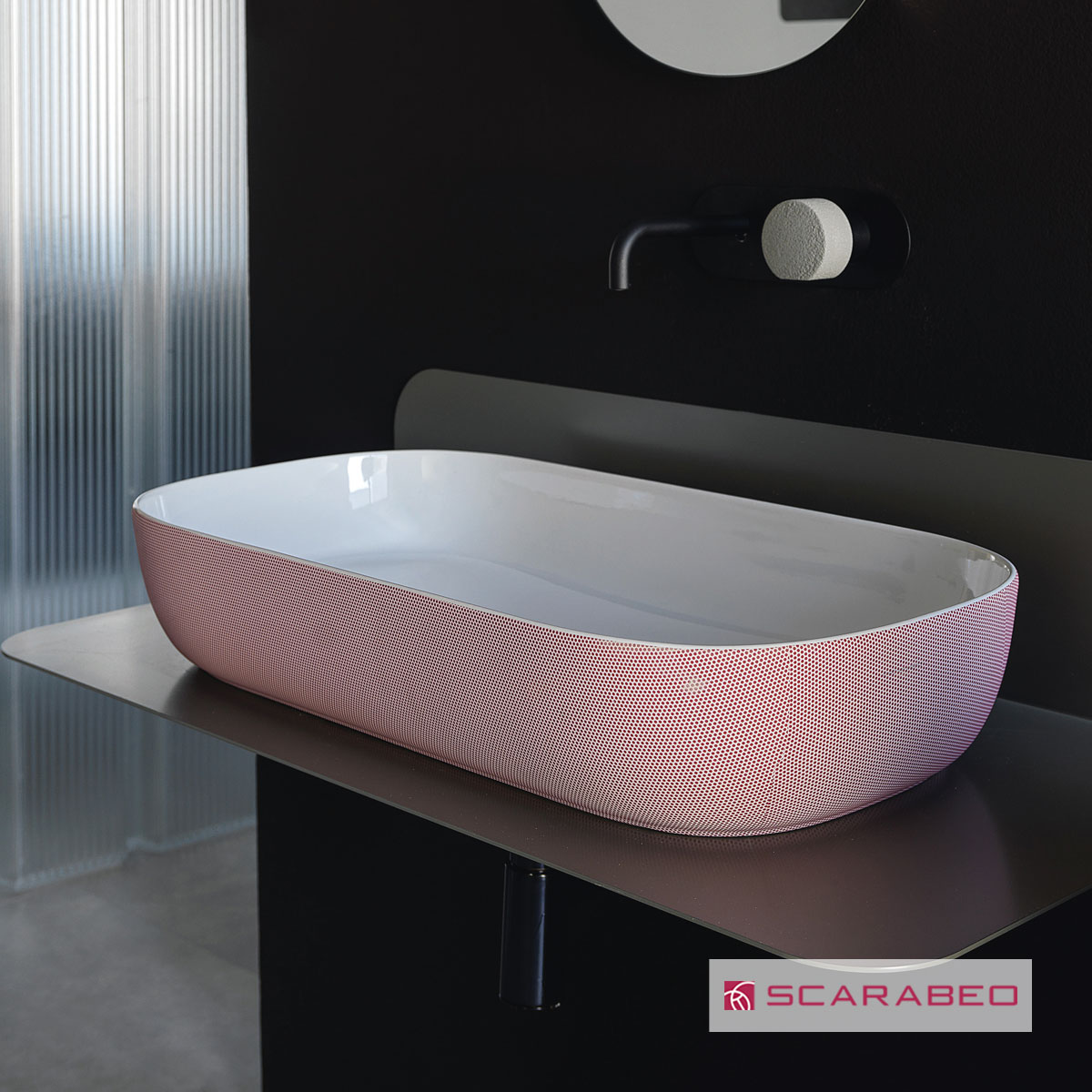 ΝΙΠΤΗΡΑΣ GLAM 56x39 SCARABEO POIS PINK
