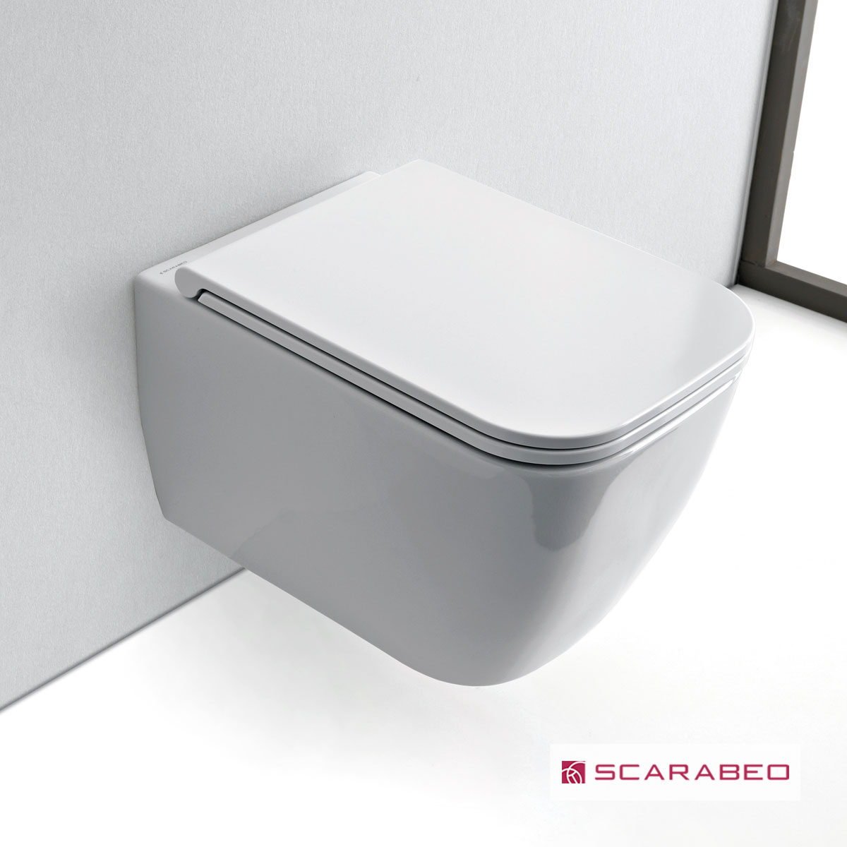 ΚΟΜΠΛΕ ΚΡΕΜ.ΛΕΚ+ΚΑΛ.ΑΠΟΣΠ.SLIM S/C TEOREMA/52 CLEAN-FLUSH SCARABEO WHITE