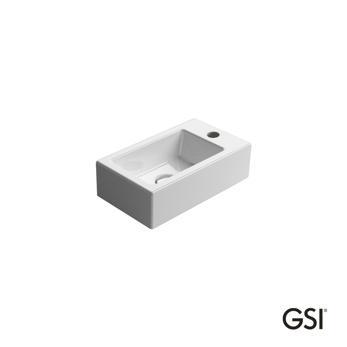ΝΙΠΤΗΡΑΣ KUBE 40x23 (1 οπή) GSI WHITE