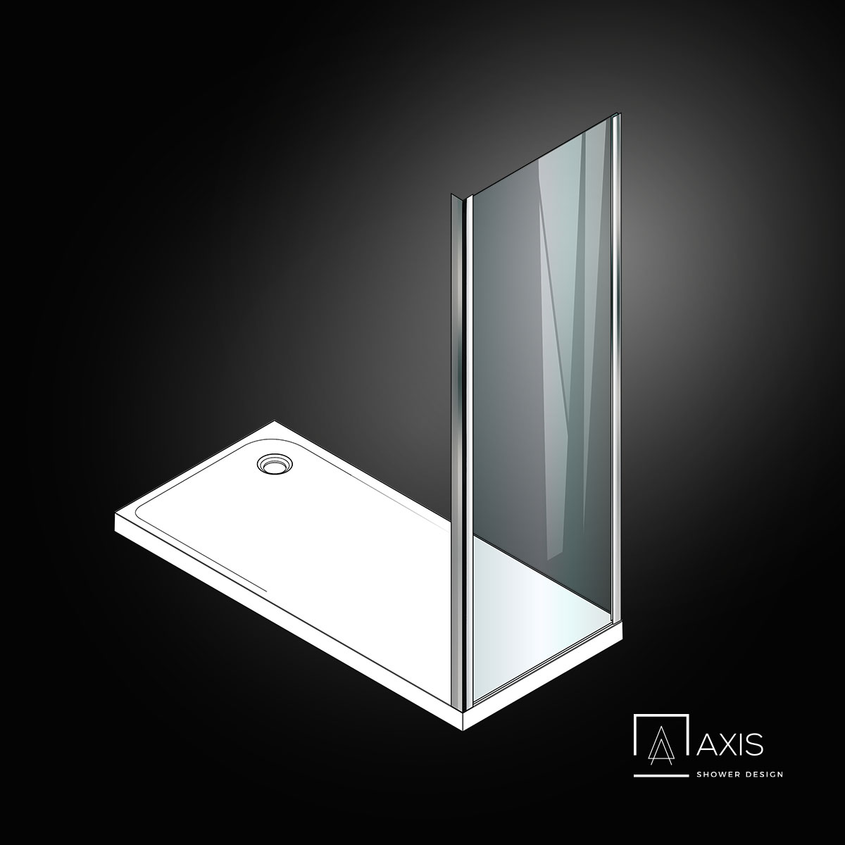 S.PANEL 70 (67-69εκ) AXIS CLEAN-GLASS