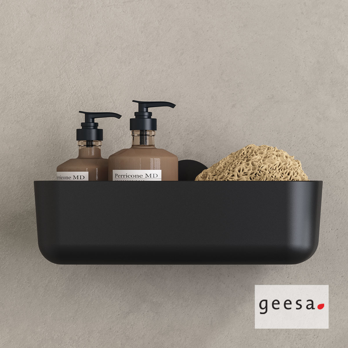 ΜΠΟΥΚΑΛΟΘΗΚΗ 25 cm OPAL GEESA BLACK MATT