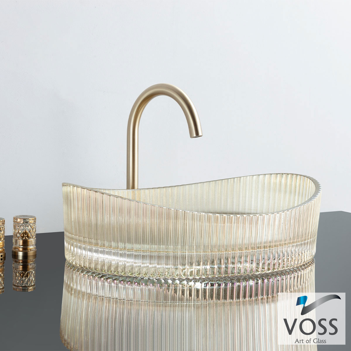 ΝΙΠΤΗΡΑΣ ΓΥΑΛΙΝΟΣ CAVO 50x37,5 VOSS GLASS GOLD