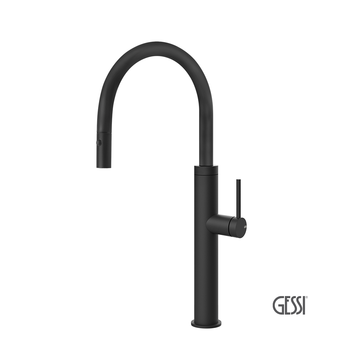 ΜΠΑΤ.ΝΕΡΟΧ. GESSI INOX316 BLACK MATT