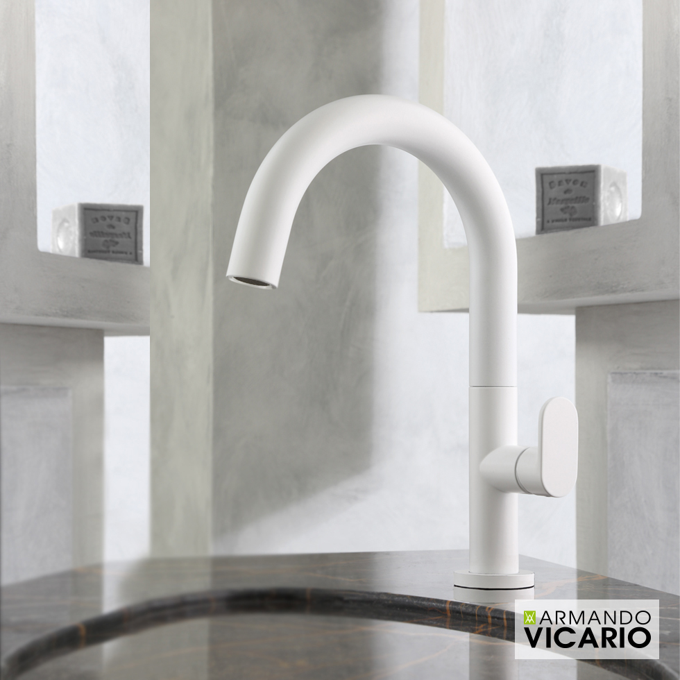 ΜΠΑΤ.ΝΙΠΤ. ΜΕΣΑΙΑ SLIM VICARIO WHITE MATT