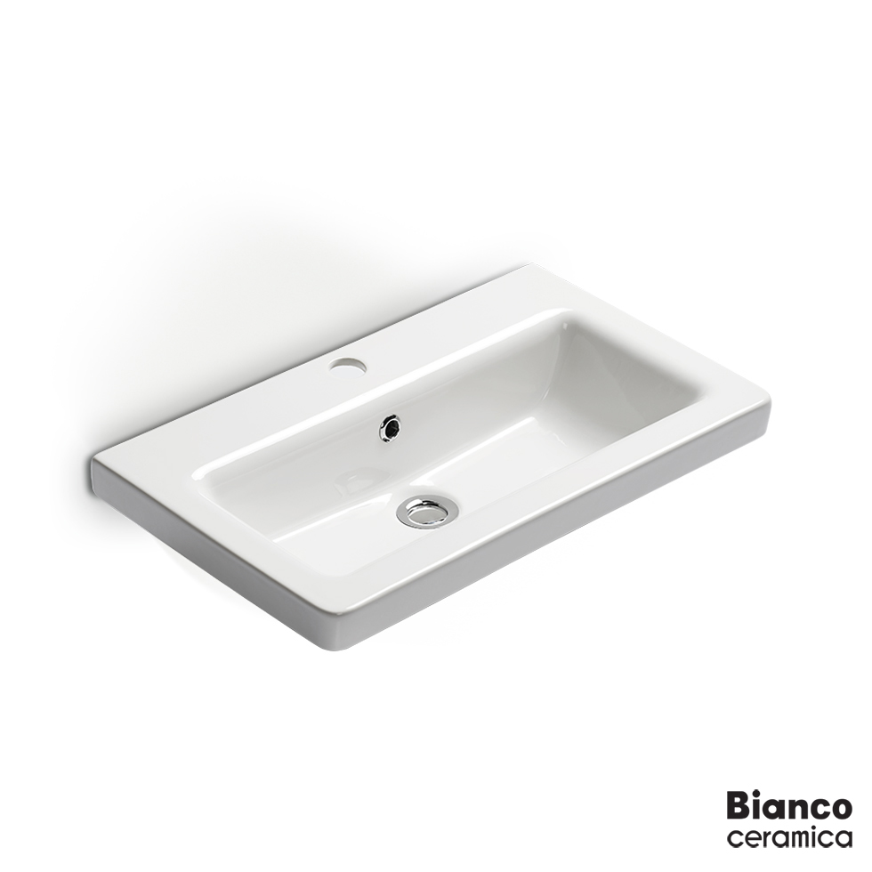 ΝΙΠΤΗΡΑΣ URBAN 60x35 (1 οπή) BIANCO CERAMICA WHITE