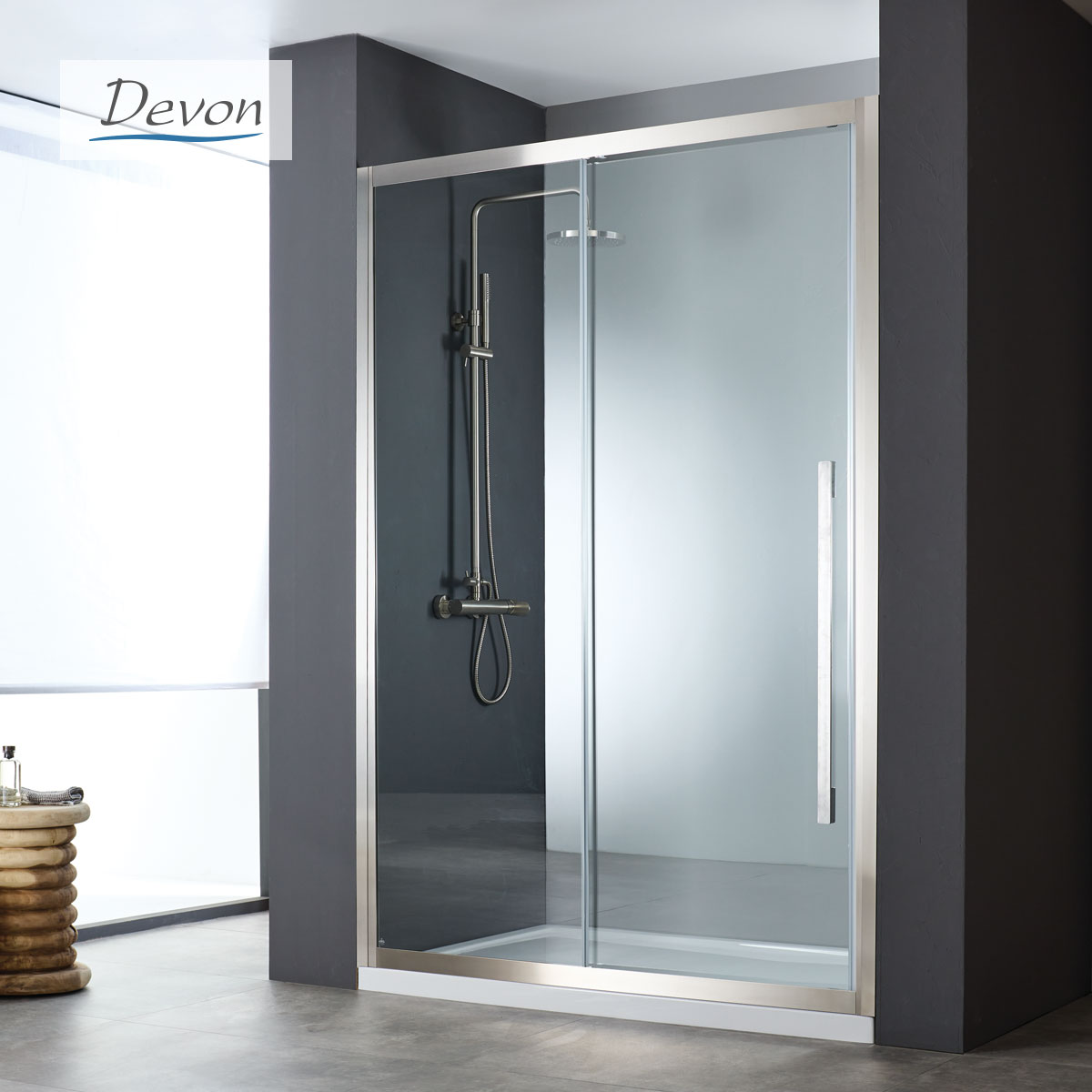 SLIDER 120 (117-119) DEVON NOXX CLEAN PVD AISI304 INOX BRUSHED