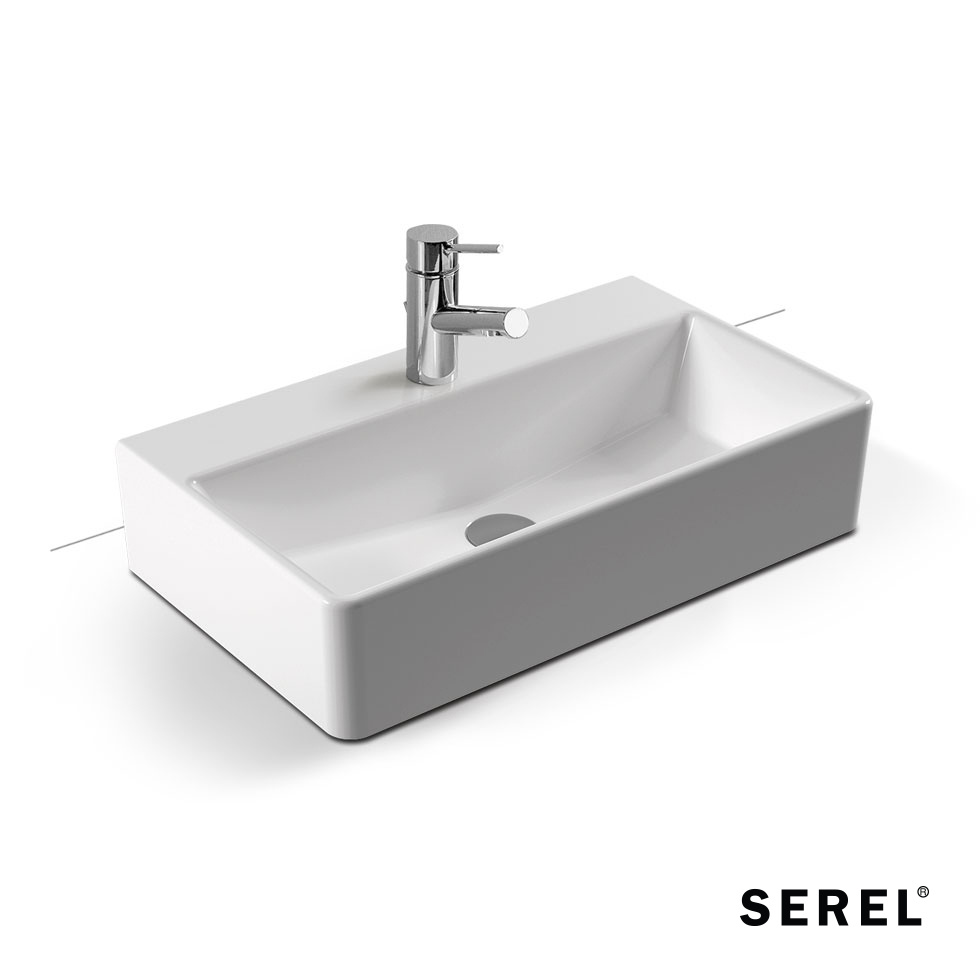 ΝΙΠΤΗΡΑΣ TETRA 60x35 (1 οπή) SEREL WHITE