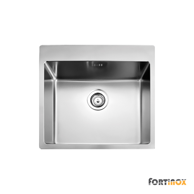 ΝΕΡΟΧΥΤΗΣ SQUADRO 55x50,5 FORTINOX INOX ΛΕΙΟ