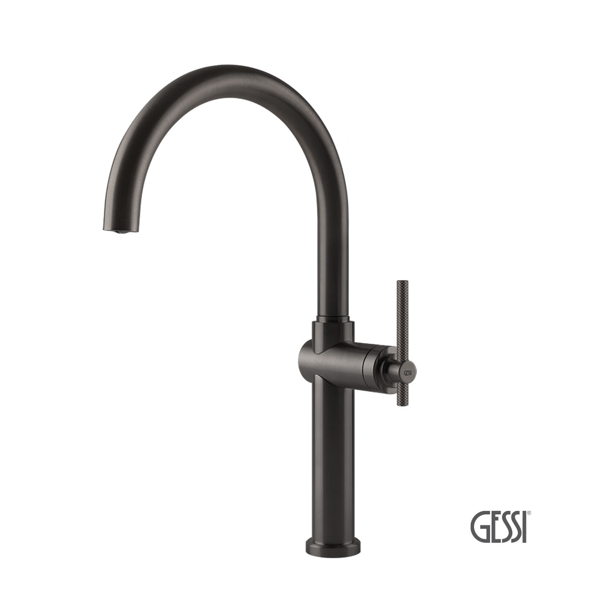 ΜΠΑΤ.ΝΕΡΟΧ. HABITO GESSI BLACK METAL BRUSHED PVD
