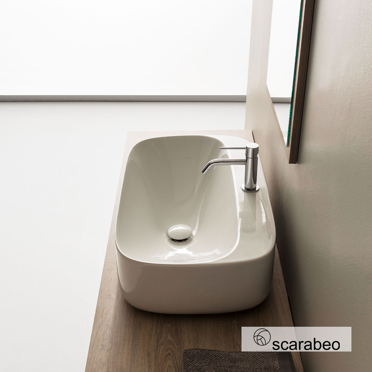 ΝΙΠΤΗΡΑΣ MOON 72x42 H.18 SCARABEO WHITE