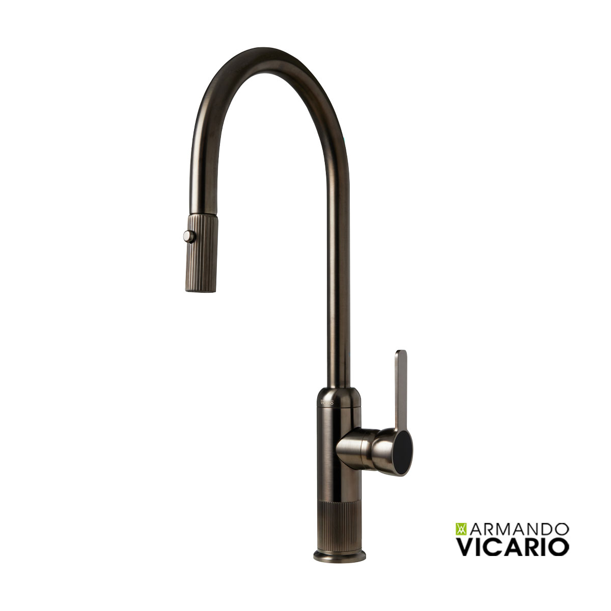ΜΠΑΤ.ΝΕΡΟΧ. LUMIERE VICARIO BLACK BRUSHED
