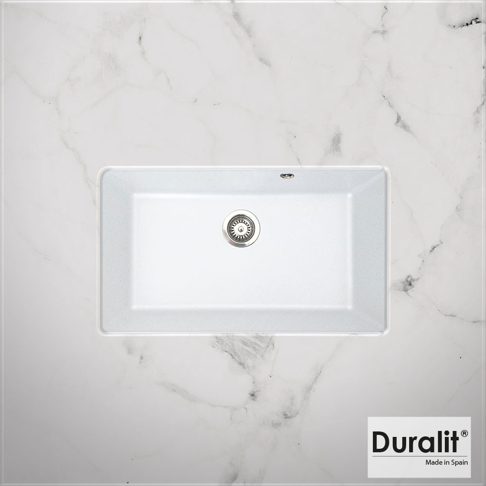 ΝΕΡΟΧΥΤΗΣ ΣΥΝΘΕΤΙΚΟΣ ΥΠΟΚ/ΝΟΣ 76x50 DURALIT WHITE