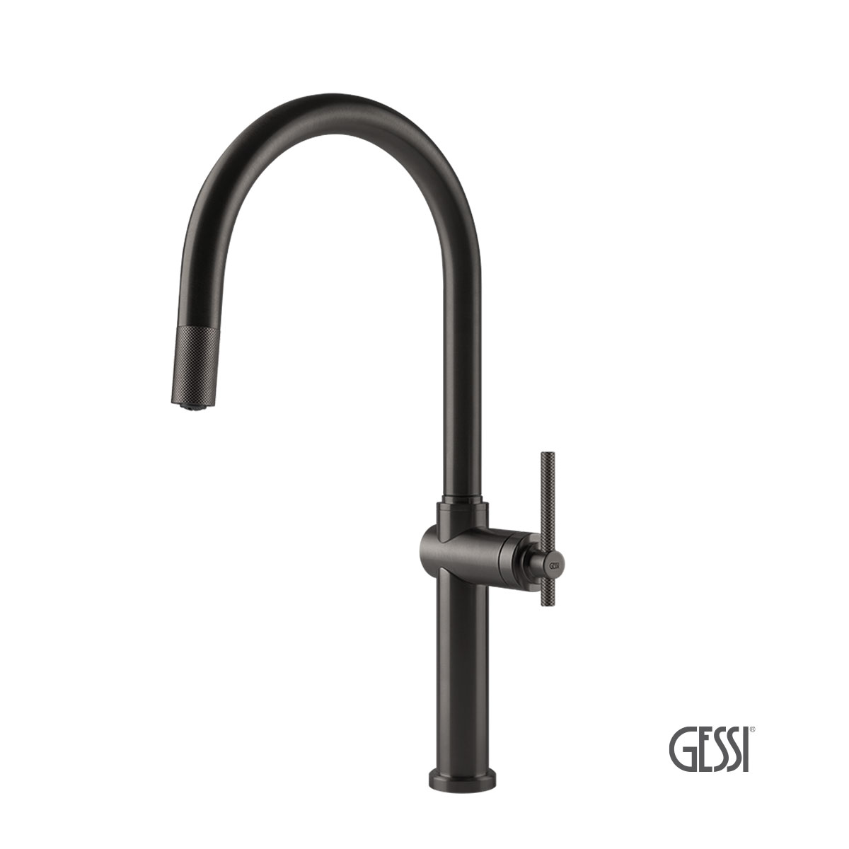 ΜΠΑΤ.ΝΕΡΟΧ. HABITO GESSI BLACK METAL BRUSHED PVD