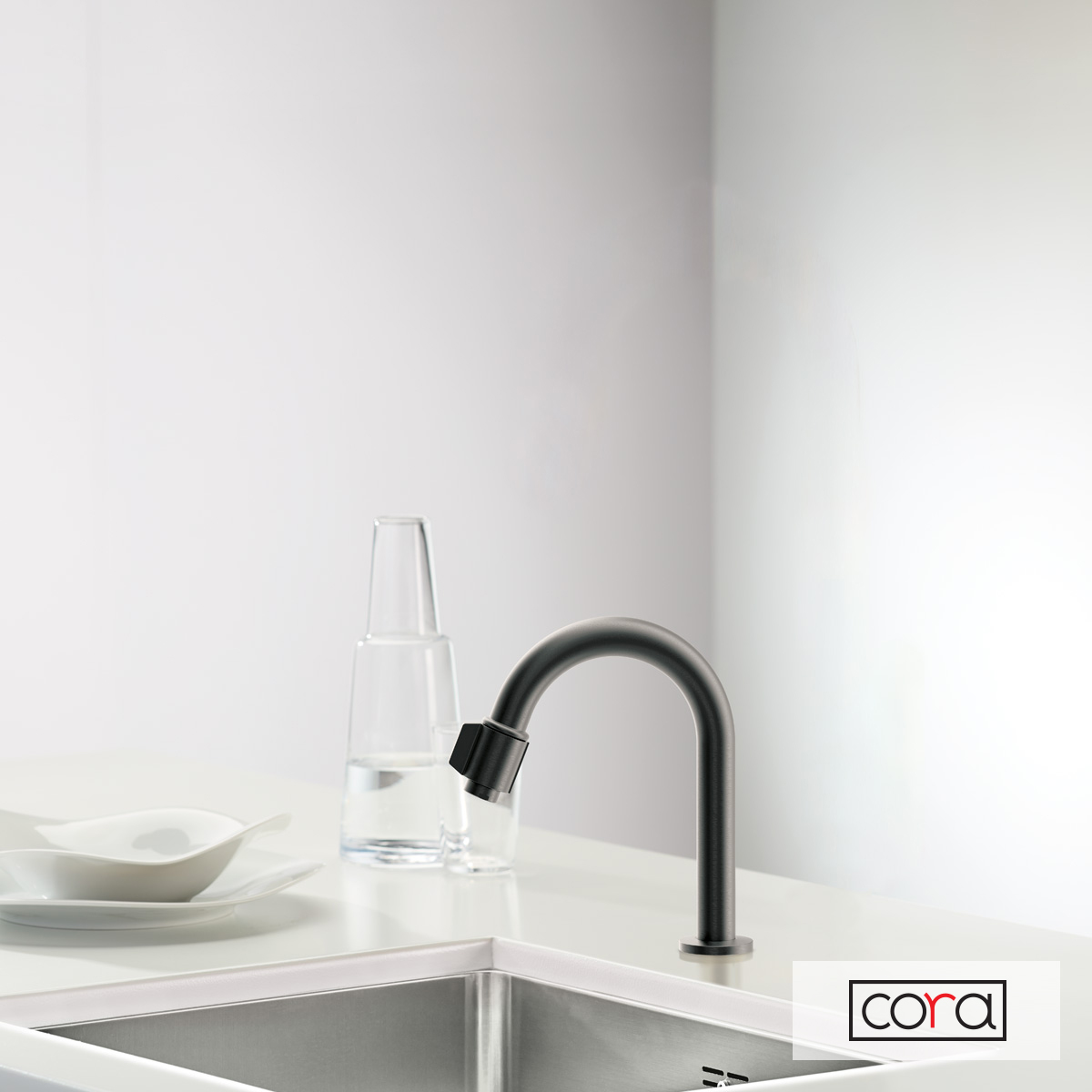 ΡΟΥΞΟΥΝΙ ΦΙΛΤΡΟΥ (ΜΕ ΔΙΑΚΟΠΤΗ) CORA BLACK BRUSHED