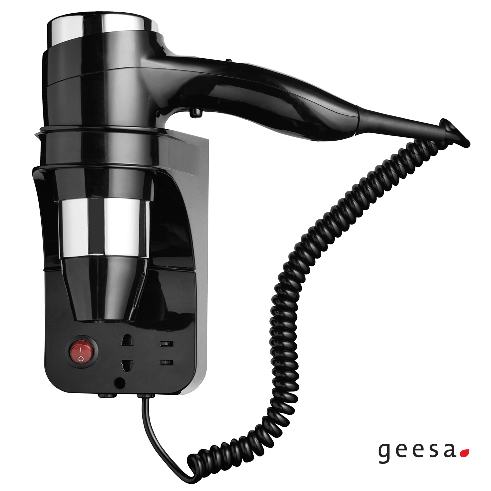 ΣΕΣΟΥΑΡ 3 ΤΑΧΥΤ. 1600W ΜΕ ΠΡΙΖΑ ΞΥΡ.ΜΗΧ. GEESA CHROME/BLACK