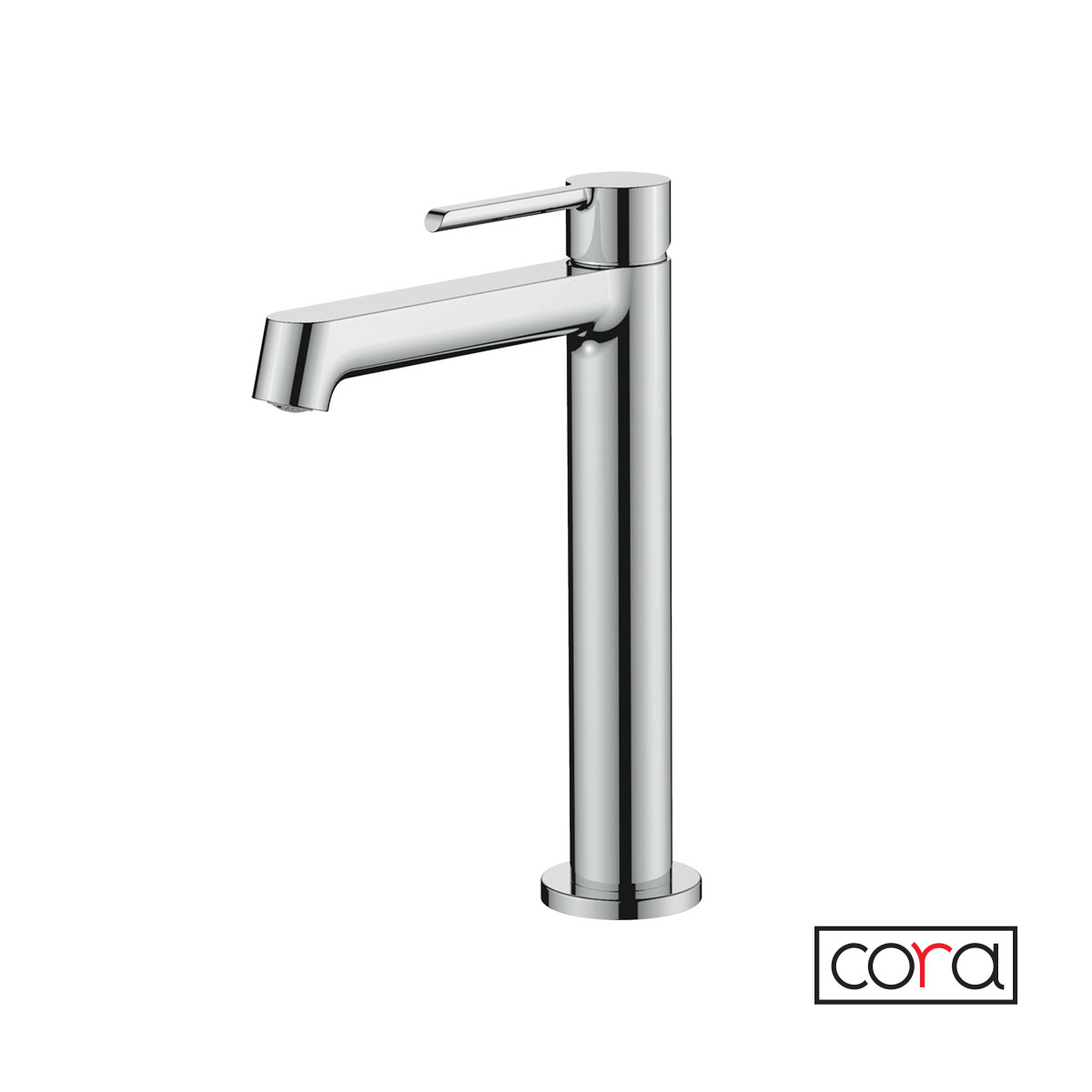 ΜΠΑΤ.ΝΙΠΤ.ΥΨΗΛΗ ΜΕ ΒΑΛΒ.CLIC-CLAC OCCO CORA CHROME