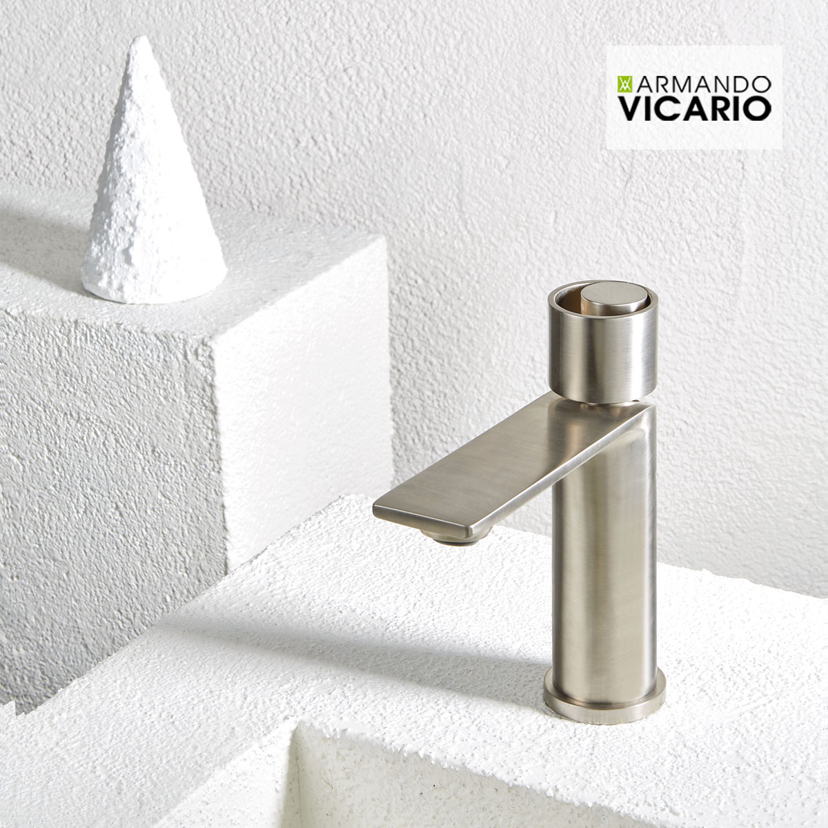 ΜΠΑΤ.ΝΙΠΤ. ΜΕ ΒΑΛΒ.CLIC-CLAC HALO VICARIO INOX