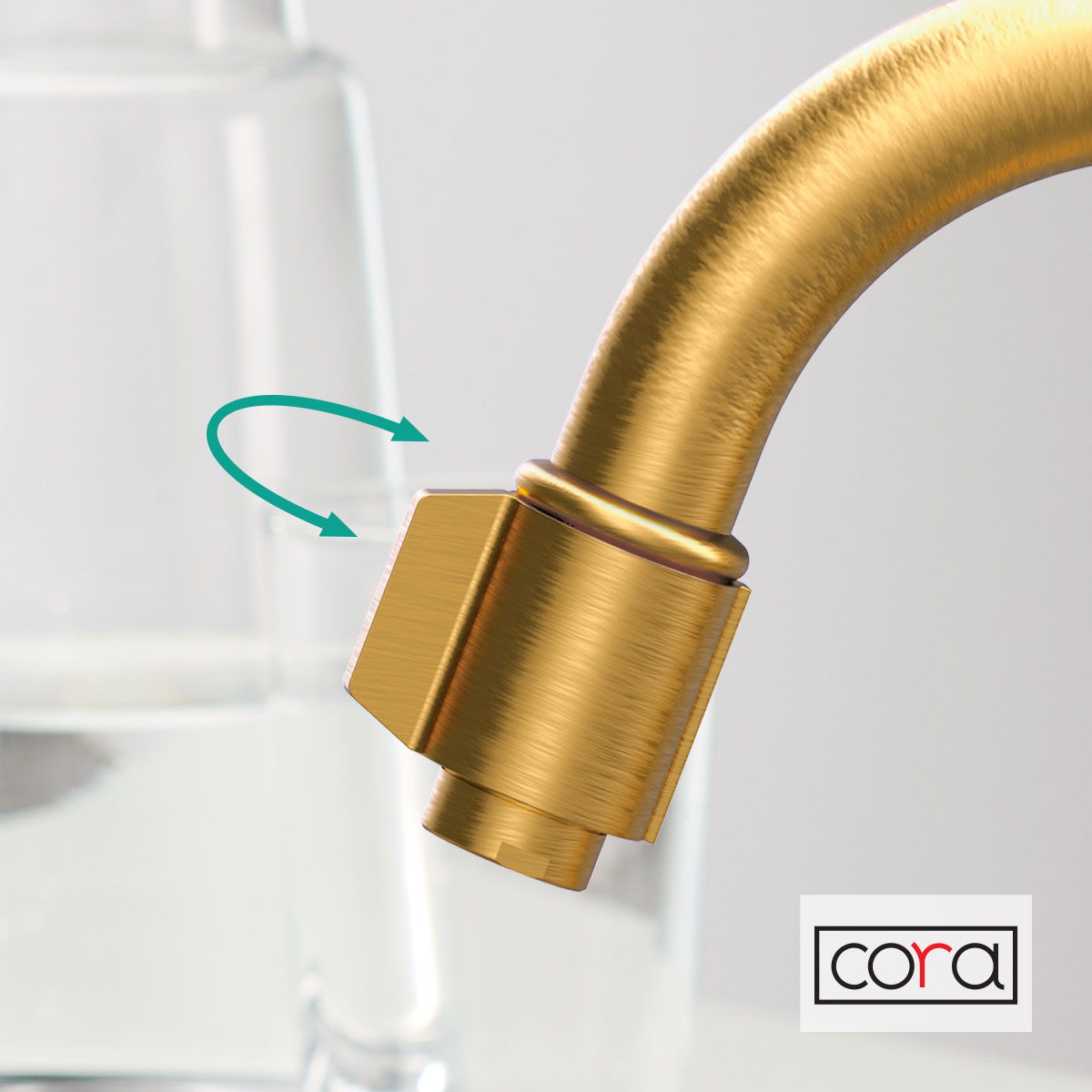ΡΟΥΞΟΥΝΙ ΦΙΛΤΡΟΥ (ΜΕ ΔΙΑΚΟΠΤΗ) CORA BRUSHED GOLD