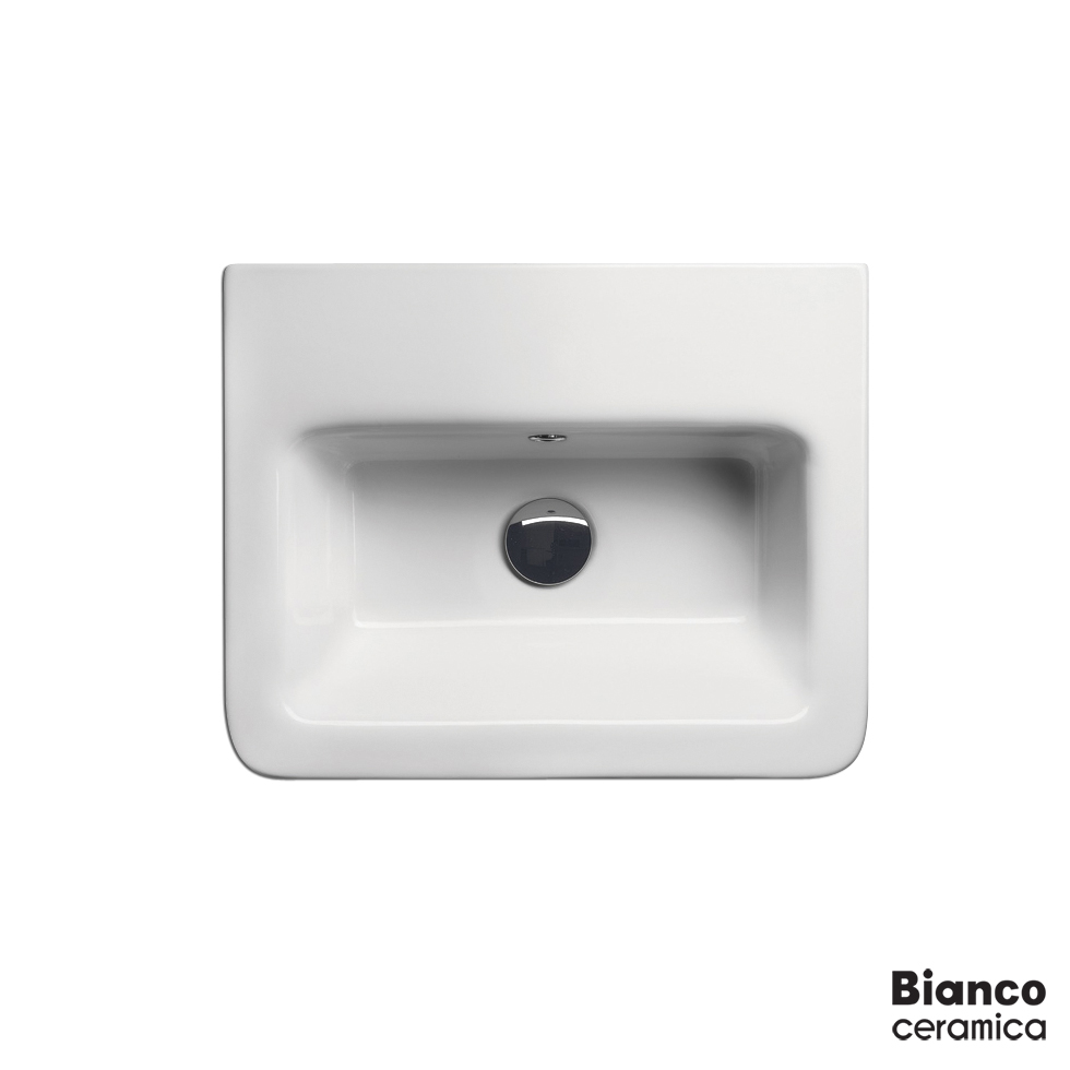 ΝΙΠΤΗΡΑΣ CITY 50x40 (1 οπή) BIANCO CERAMICA WHITE