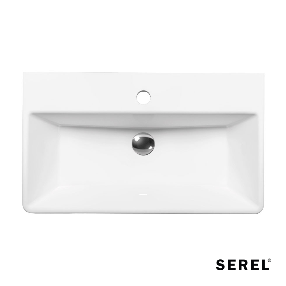 ΝΙΠΤΗΡΑΣ TETRA 60x35 (1 οπή) SEREL WHITE