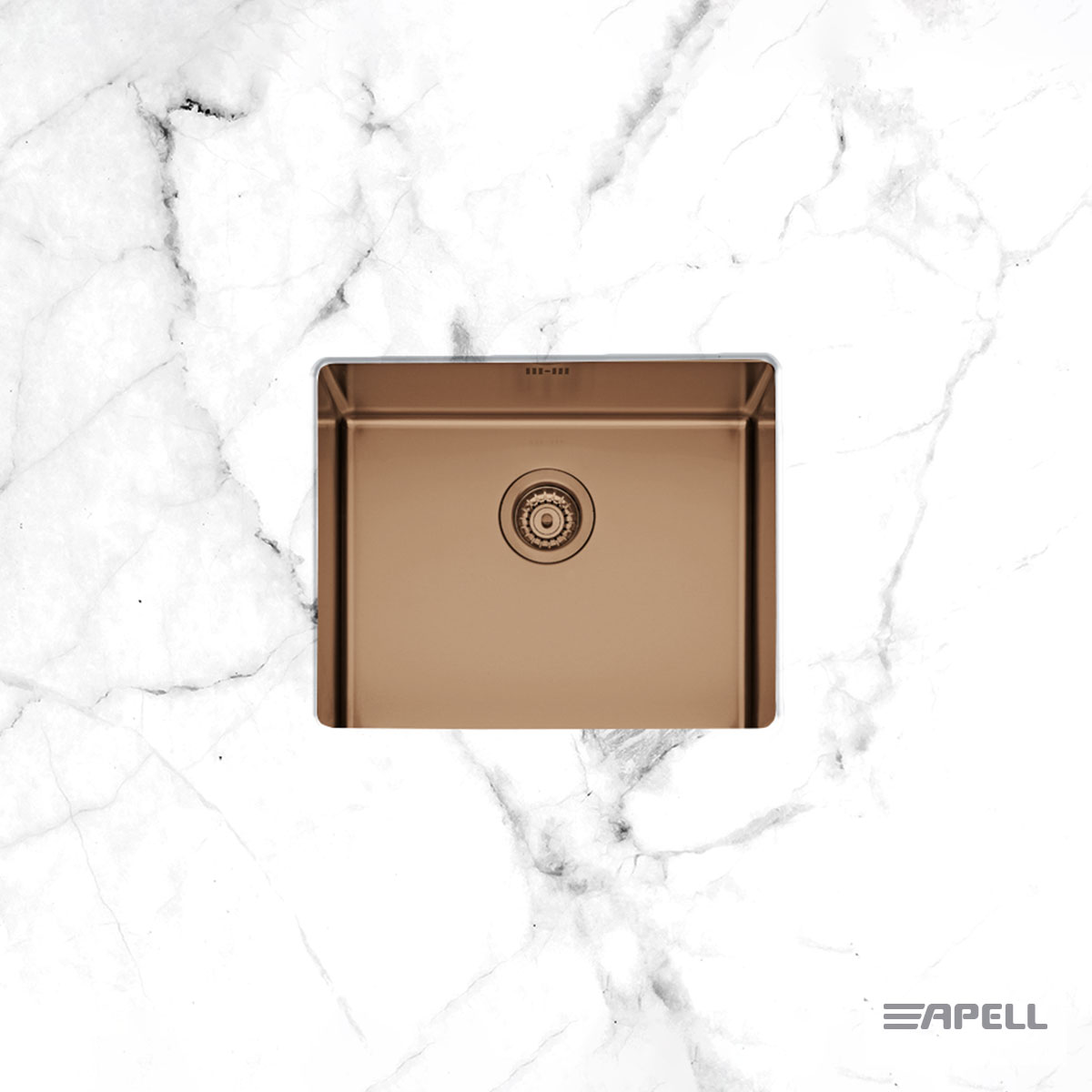ΝΕΡΟΧΥΤΗΣ ΥΠΟΚ/ΝΟΣ METAMORFOSI 54x44 PVD COPPER APELL